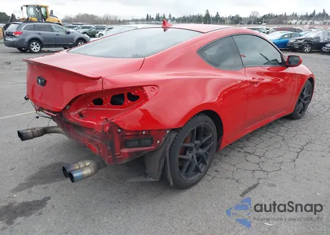 2010 Hyundai Genesis 2.0T z USA, uszkodzony, nr VIN KMHHT6KDXAU041867